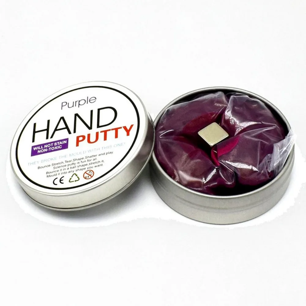 Hot Funny Hand Modeling Clay Putty Slime Play Dough Magnetic Plasticine DIY Toys for Children Kids Anti-stress Polymer Clay Toys
