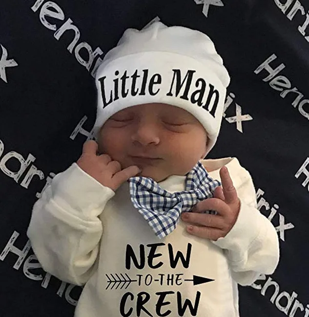 Newborn Baby Boys Cotton Autumn Long Sleeve Romper+Hat Jumpsuit Clothes Long Pants Warm Outfits Newborn Baby Boys Cotton Autumn Long Sleeve Romper+Hat Jumpsuit Clothes Long Pants Warm Outfits