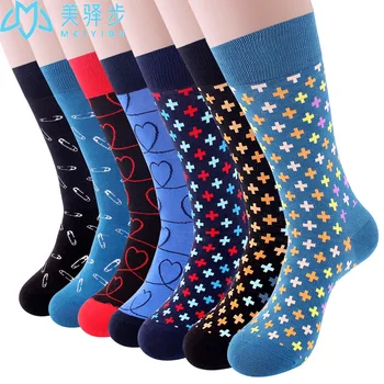 

12 Pairs Per Set Men's Stockings Winter Sweat Absorbing Breathable Comfortable Men's Socks Cotton Socks