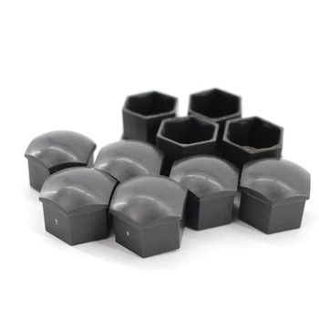 

Car styling 10Pcs 17mm Car Wheel Auto Hub Screw Cover Plastic Nut Bolt Caps Screw Decoration For Audi A4 A3 A5 A6 A1 Q3 Q5 Q7 TT