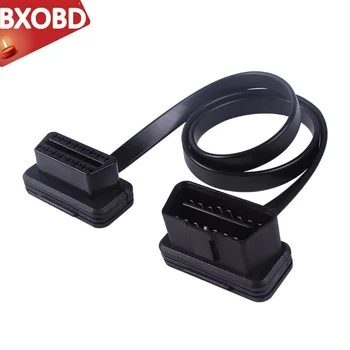 

OBD2 Car 16pin Extension Cable Flat Thin As Noodles can work with ELM327