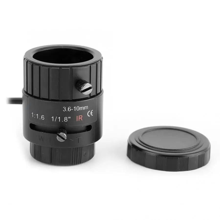 Объектив камеры безопасности 1/1.8 6MP объектив 3 6 10 мм фокусное расстояние