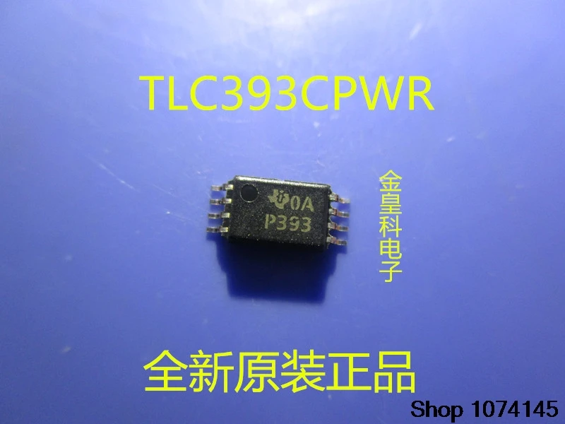 10 штук в наборе, Тол TLC393CPWR TLC393 P393