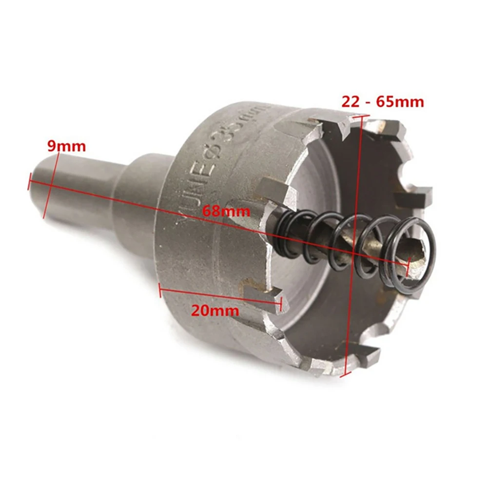 

3pcs 26mm 30mm 53mm Drill Bit Hole Saw Set Carbide Tip Metalworking Cutter Tool Wood Drilling Tools