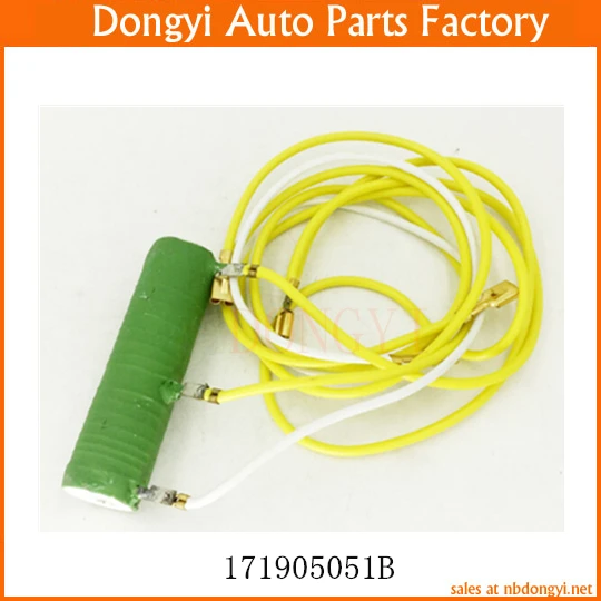 Blower Motor Resistor OE NO. 171905051B