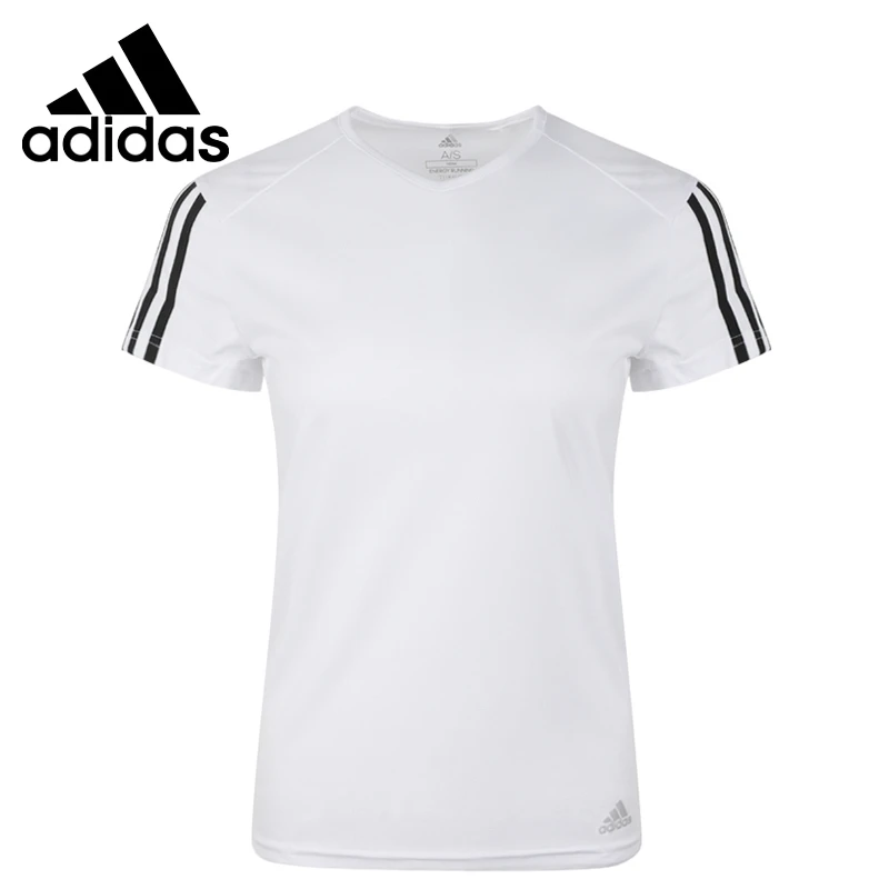 Original New Arrival Adidas RUN 3S TEE W Women's T shirts short sleeve  Sportswear|Skateboarding T-Shirts| - AliExpress