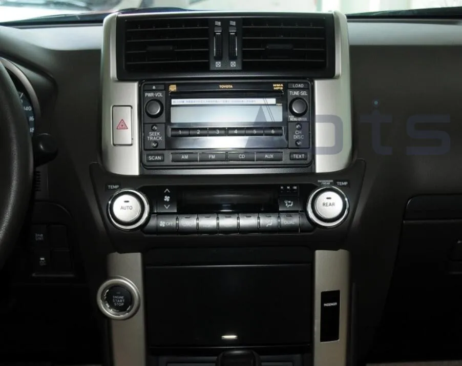 Excellent Android 8.1 Car DVD Player GPS navigation For TOYOTA Land Cruiser Prado 150 2010-2013 Car auto radio player multimedia head unit 2