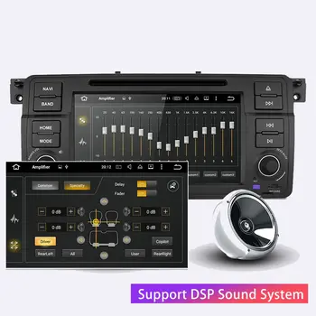 

Car Multimedia Player Car Radio Android 9.0 For BMW 320i Radio Bluetooth DSP 512G Auto Radio parktronic 1 Din Navigation GPS