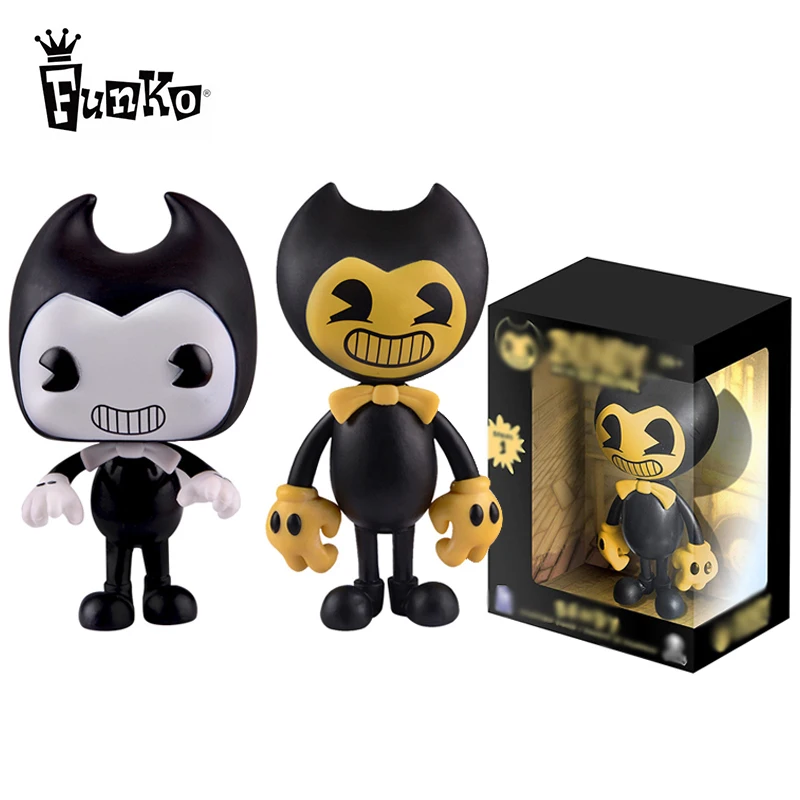 

funko pop Bendy Figures Toys Anime Cartoon Dolls Batim Horror Ink Game Figurines Decorative Collectible Model For Gifts