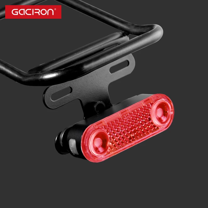 Gachiron W12B велосипедный багажный светильник 60Lm 100Hrs Smart торможение задний фонарь