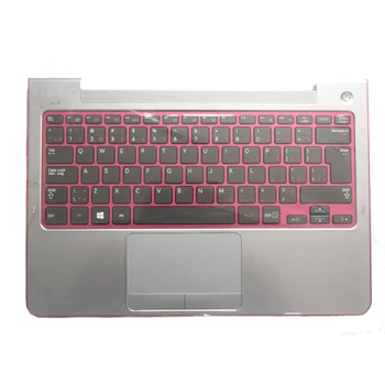 

NEW Red For Samsung NP530U3C NP530U3B NP535U3C NP540U3 NP532U3C NP532U3A With palmrest cover Canadian French keyboard