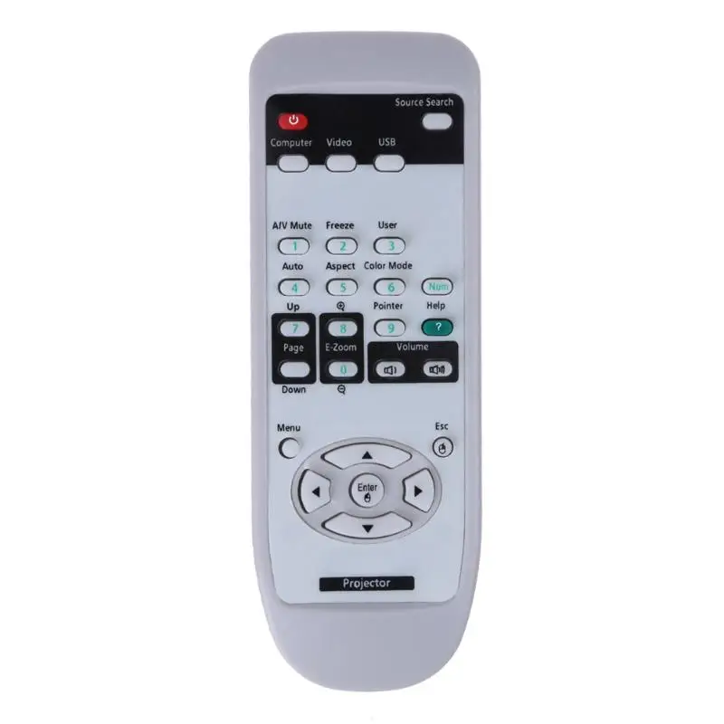 Video Projector Remote Controller for EPSON Projector EMP-S3 EMP-S3 X3 S4 EMP-83 EMP-835 EMP-1830 EMP-1815 Replacement Control
