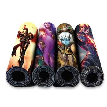 

XQ Gaming Mouse Pad Large Table Mouse Pad Gamer Big Mouse Mat Computer Mouse Pad Cartoon Non-slip Mause Pad Keyboard Desk Mat