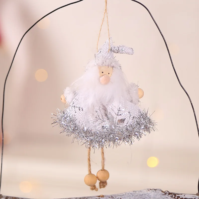 Милый Ангел кукла Рождественское украшение подвеска Рождественская елка подвесное украшение Рождественское украшение для дома Рождество navidad - Цвет: G