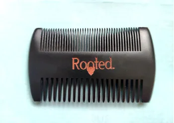 

100PCS Natural Wood Comb With Your Logo