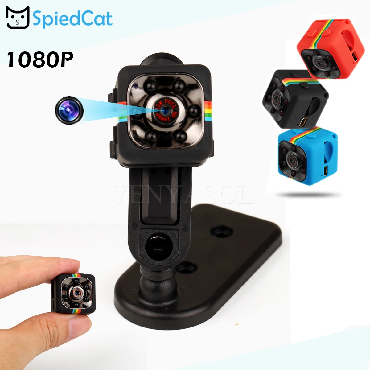 HD 720P/1080P Мини объектив Регистраторы DV инфракрасного Ночное видение Камера