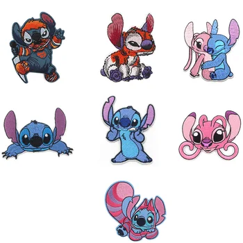 

20pcs/lot A3926 Patchfan Cartoon Embroidery Patches For Clothing Cute Iron On Patches On Clothes Sticker