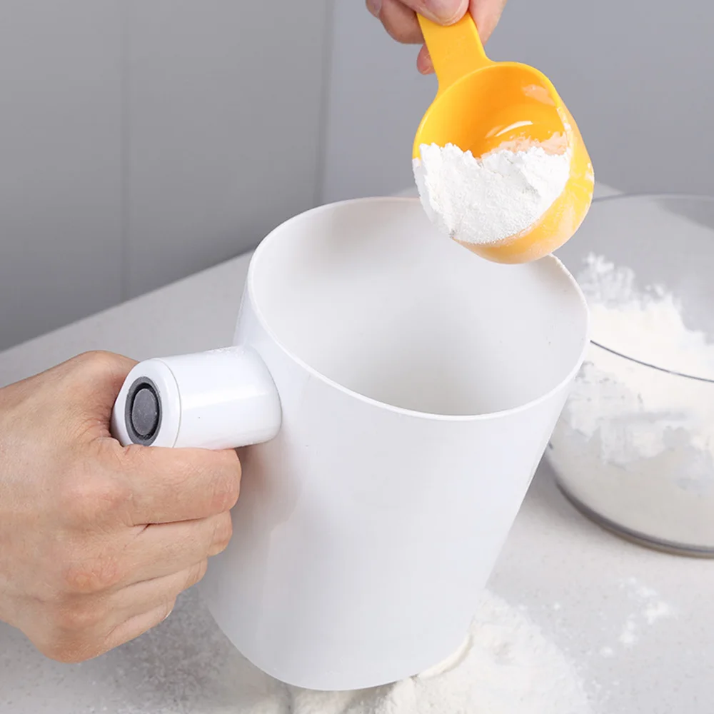 BATTERY POWERED FLOUR SIFTER * CORDLESS ELECTRIC * HAND-HELD * NEW