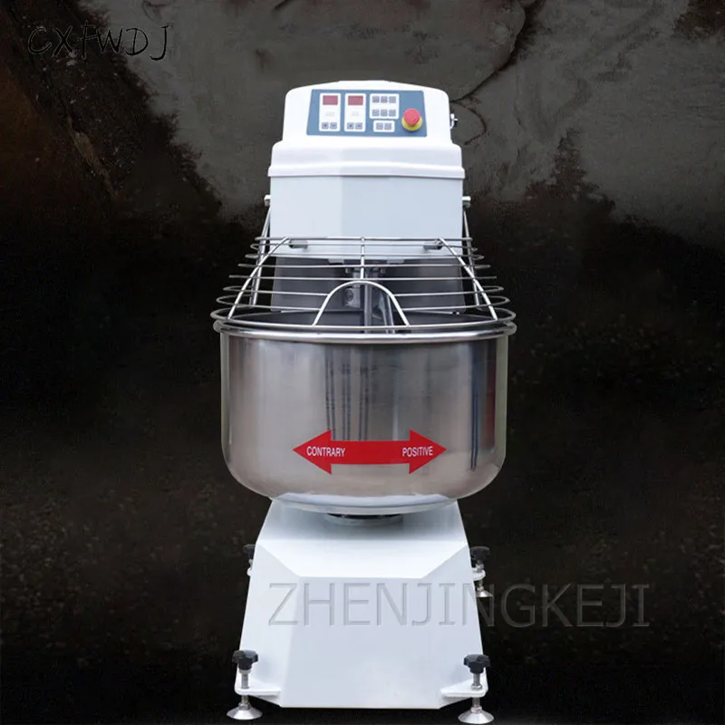 BS-OS100 Commercial Mixer 50KG Large Multi-function Double-Action Double-speed Automatic Facial Kneading Machine