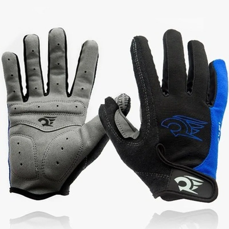 

Cycling Riding Gloves Full Finger Mountain Bike Gloves/Autumn and Winter Full Finger Gloves Black Series