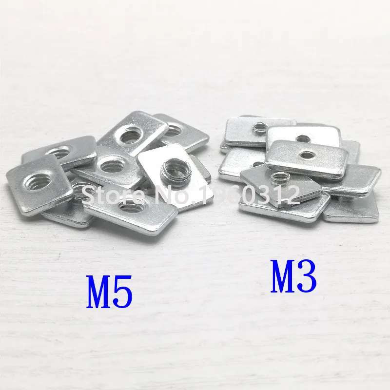 200 шт./лот детали для 3D принтера Micromake гайки строительного аппарата v образная