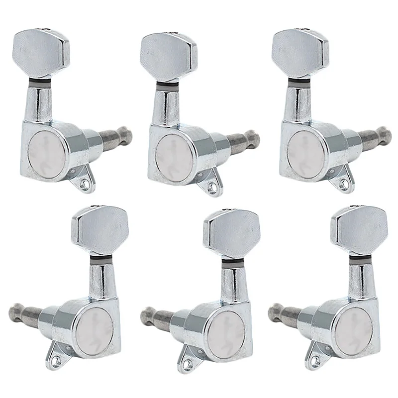  Guitar Sealed Small Peg Tuning Pegs Tuners Machine Heads DIY Set For Acoustic Electric Guitar Parts