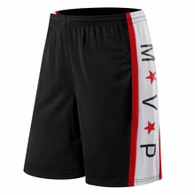 Мужские баскетбольные спортивные быстросохнущие свободные спортивные шорты черного цвета с сапфиром для мужских футбольных упражнений, походов, бега, фитнеса, йоги