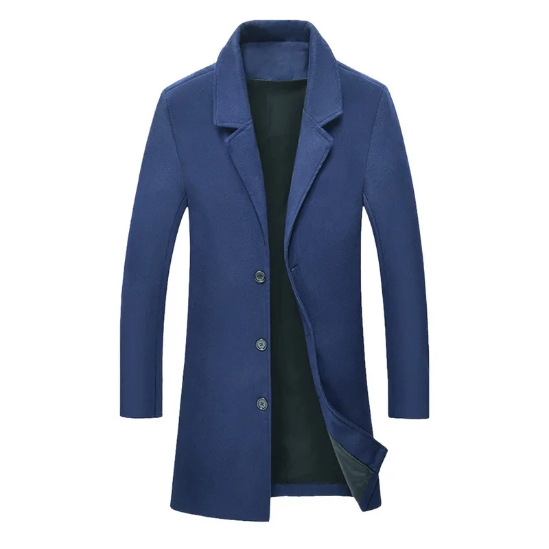 Vogue Men Fashion Jackets Slim Fits Coats Business Mens Long Winter Windproof Outwears Plus Size Black Pop Tide High Quality Vogue Men Fashion Jackets Slim Fits Coats Business Mens Long Winter Windproof Outwears Plus Size Black Pop Tide High Quality