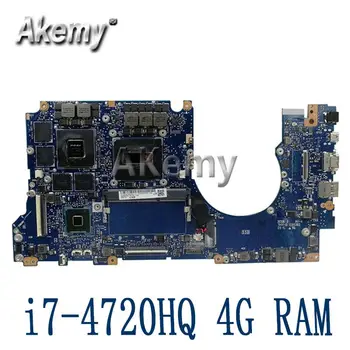 شراءاللوحة الأم N501JW I7-4720HQ 4G RAM GTX960M لـ Asus ZENBOOK UX501JW UX501J N501J G501JW اللوحة الأم للكمبيوتر المحمول N501JW