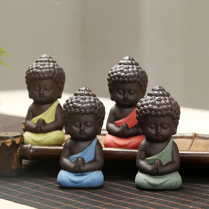 Буддистские маленькие медитационные статуи миниатюрные Будды Tathagata фигурки