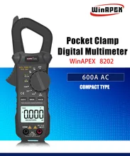 New AC Current 600A Digital Clamp Meter Multi-function multimeter Testr With Voltage resistance capacitor voltage detector