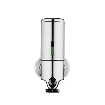 

Wall Mount Pumps, Single 15 Fl. Oz. Shampoo & Soap Dispenser, Stainless Steel, Bottle Shower Home Hotel Bathroom Supplies