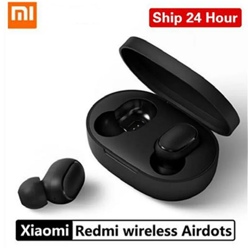 

Redmi AirDots True Wireless Bluetooth Headset TWS 5.0 Earphones with Mic Original Redmi AirDots Stereo Wireless Xiaomi