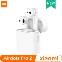 Xiaomi Air TWS Bluetooth гарнитура 2 Airdots pro 2 Xiaomi Smart Голосовое управление LHDC HD звук динамический кран управление ENC