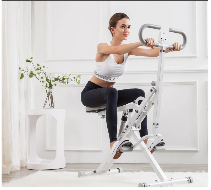 

A087 Horse Riding Exercise Machine Abdominal Training Fitness Trainer Hips Thighs Weight Loss Training Exercise Equipment