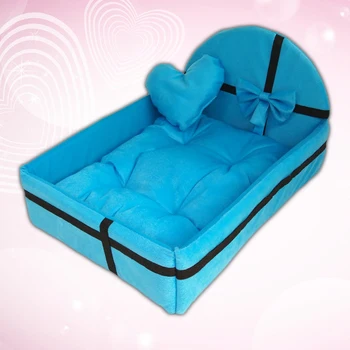 

Pet House Nest With Mat Warm Small Medium Dogs Removable Mattress Cat Bed Dog Puppy Kennel