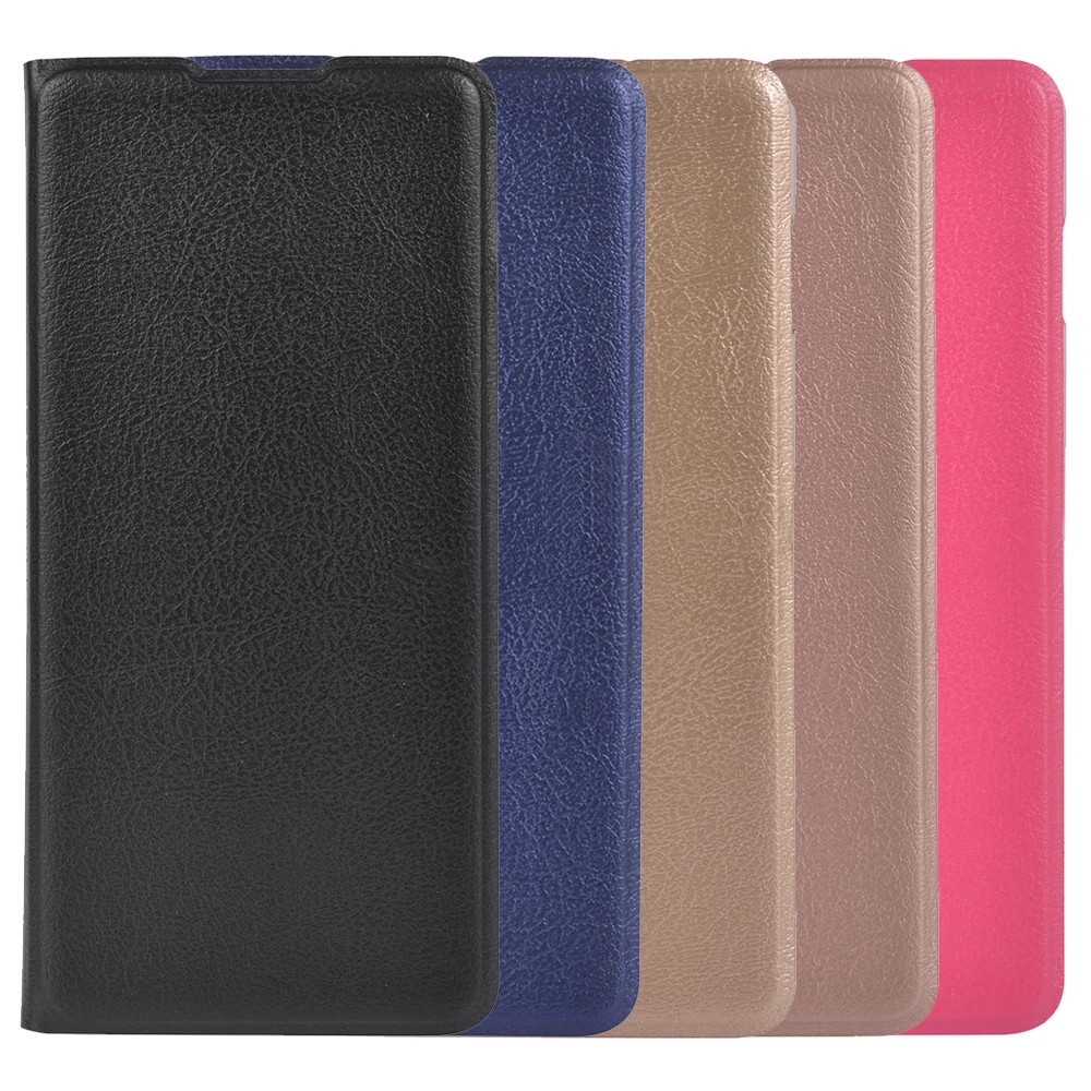 Leather Flip Cover Wallet Case – Universal Smartphone Protection