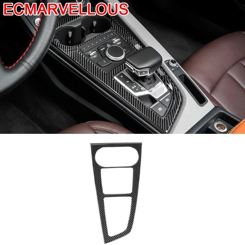 

Control System Gear Seat Button Automobile Modified Chromium Car Styling Decoration Bright Sequins Protecter 17 18 FOR Audi A4L