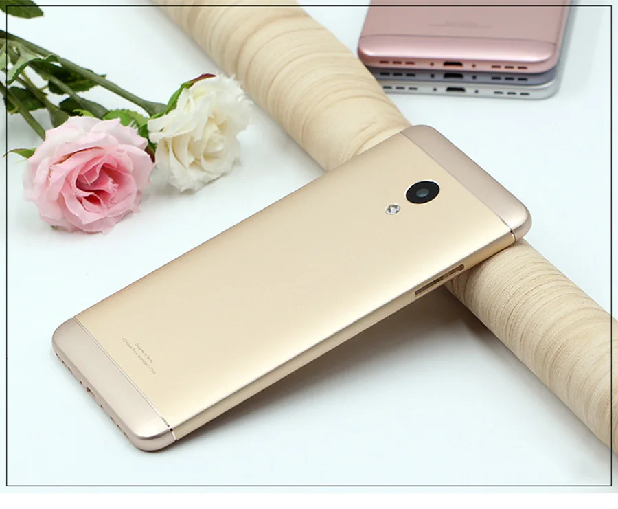 Для MEIZU M5S крышка батареи задняя крышка корпуса задняя дверь Чехол шасси с объективом камеры+ боковые кнопки для Meizu M5S крышка батареи - Цвет: Золотистый