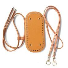 3 Packs Set PU Leather Bag Bottom DIY Purse Making Accessories Knitting Crochet Bags DIY Crochet Bucket Bag