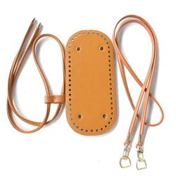 3 Packs Set PU Leather Bag Bottom DIY Purse Making Accessories Knitting Crochet Bags DIY Crochet Bucket Bag