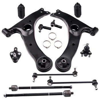 

For FWD 2003 - 2008 for Matrix Vibe 12pc Front Lower Control Arms Tie Rods Sway Bars