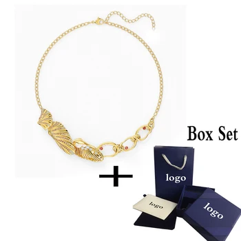 

2020 high-quality SWA SHELL necklace with shiny and charming shell decoration, marine symbol, elegant and fine accessories