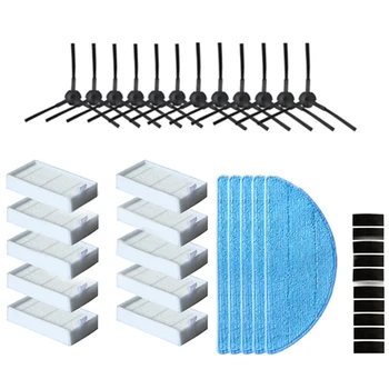 

Hot Side Brush Hepa Filter Mop Cloth Primary Dust Filter For Ilife V50 V55 Ilife V5 V5S V3 V3S V5Pro X5 V5S Pro Vacuum Cleaner P