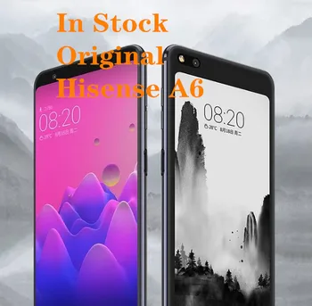 

New Original Hisense A6 SmartPhone 6.01" AMOLED+5.61" ink Dual Screen Snapdragon 660 Octa Core 6GB RAM 128GB ROM Android 8.0