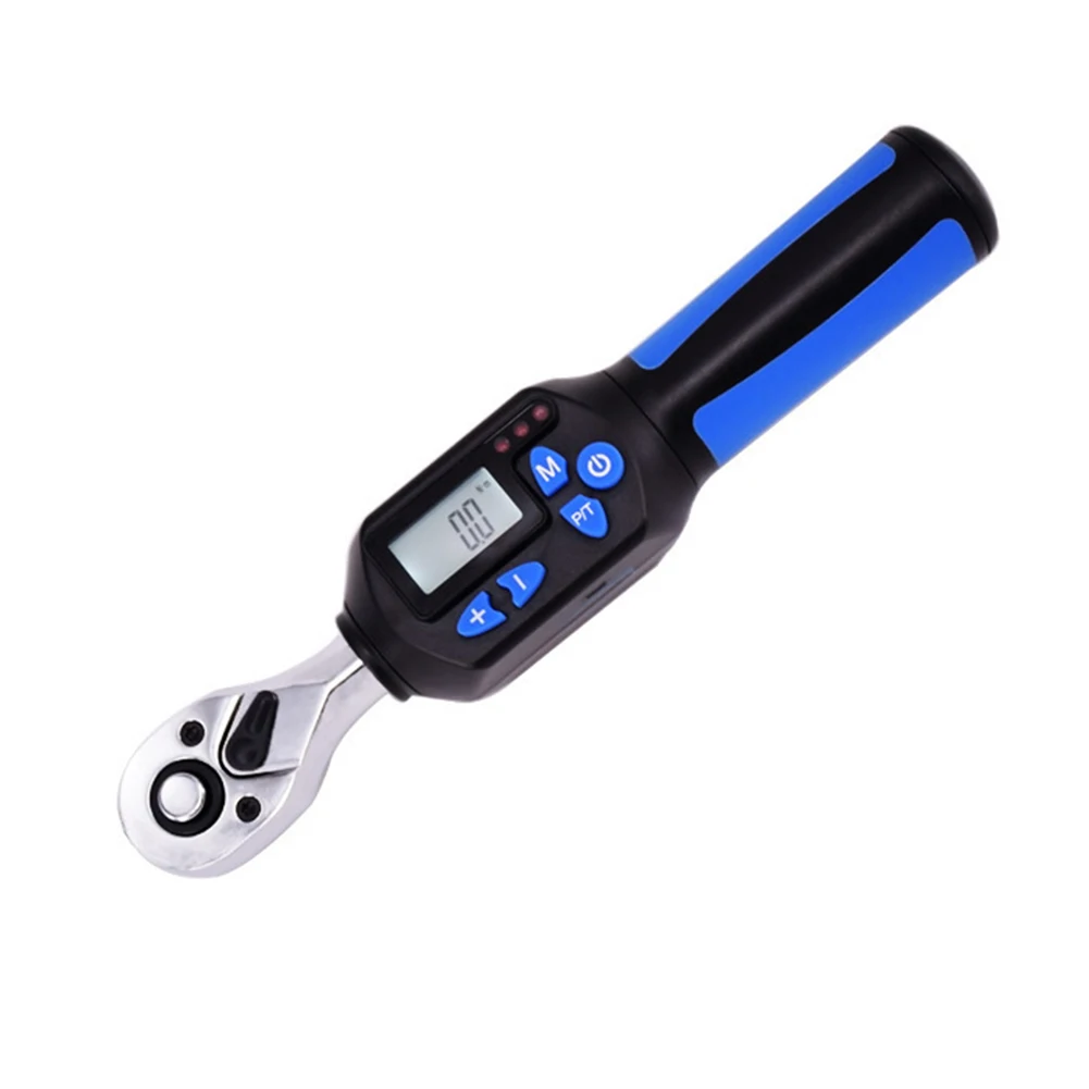 

LCD Display Torque Wrench Practical Mini Alarm Battery Operated Back Light Hand Tool Single Head Electronic Ergonomic Digital