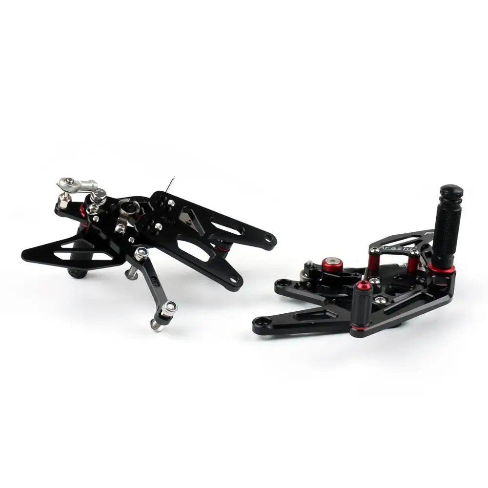 Areyourshop для Yamaha YZF R1 2004-2006 YZF-R1 Rearset задний Набор подножки Регулируемые подножки аксессуары для мотоциклов