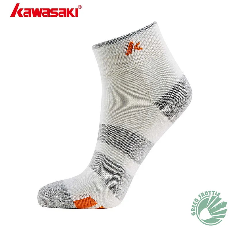 2020 100% Genuine Kawasaki Badminton Sports Socks for Children (3 Pairs) KW-R336 Kids Hiking Sneakers Sock White | Спорт и