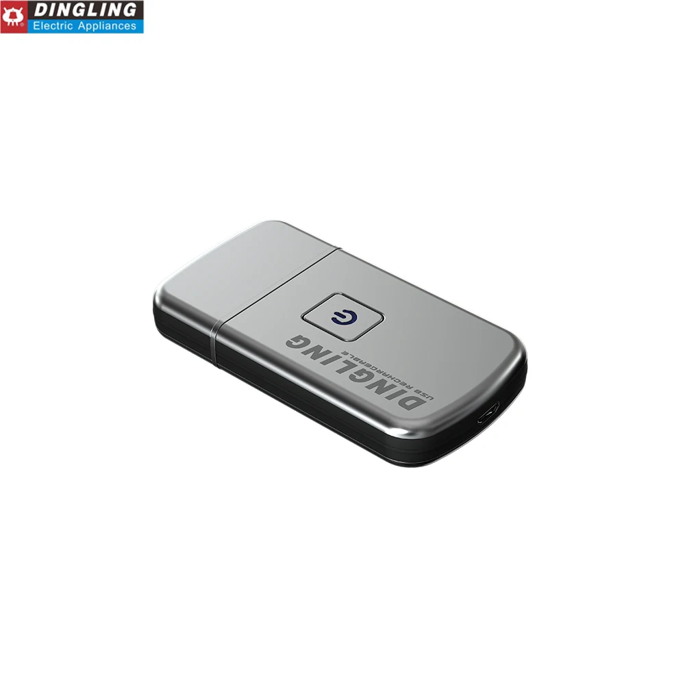 DingLing USB Charging Electric Shaver For Men Mini Razor Beard And Mustache Trimmer Beard Reciprocating Shaver Head
