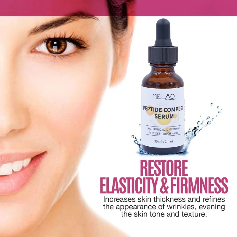 

30ml Liquid Peptide Essential Moisturizing Firming Skin Repair Anti-Aging Face Serum
